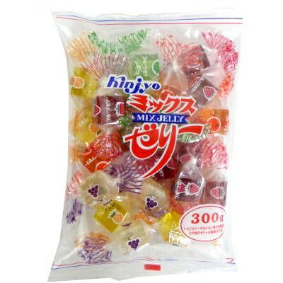 ミックスゼリー 300g×60袋 金城製菓 　寒天フルーツゼリー