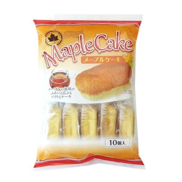 メープルケーキ 10個×１０袋 シアワセドー ケーキ・スイーツ・半生菓子｜mizota