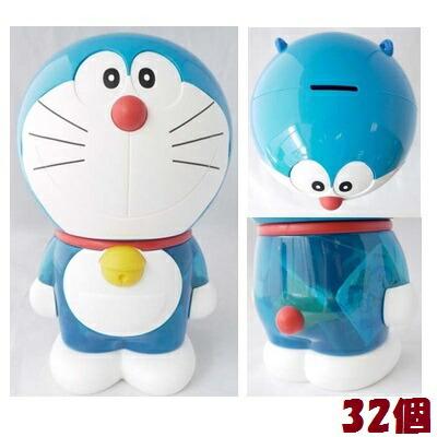 卸価格 タクマ食品 ドラえもん フルーツゼリー 貯金箱× 32個 代引き