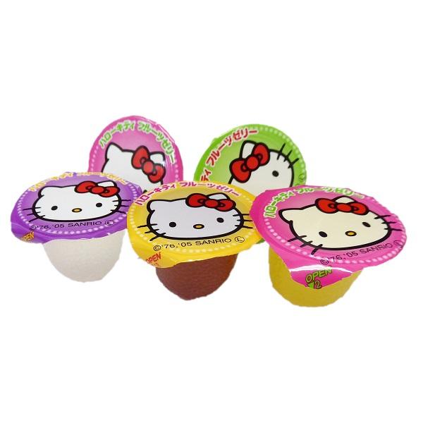 レア★希少★非売品★ハローキティ★パティシエ★フルーツ★10体セット タクマ食品 ハローキティ フルーツゼリー 貯金箱×1個 : みぞた