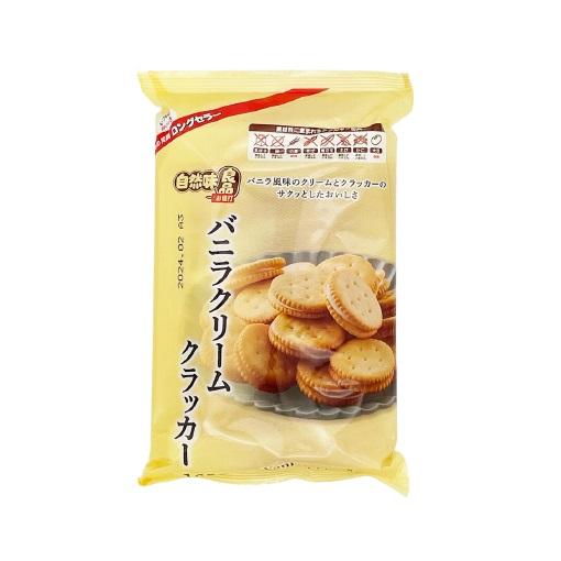 NSIN 自然味良品 バニラクリームクラッカー 165g×1袋 : みぞた