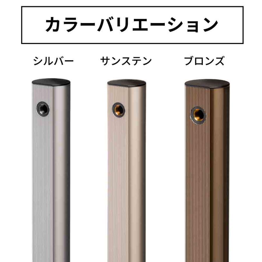 水生活製作所 立水栓 一口 アルミ水栓柱 900mm 水栓柱 蛇口取付1口 庭