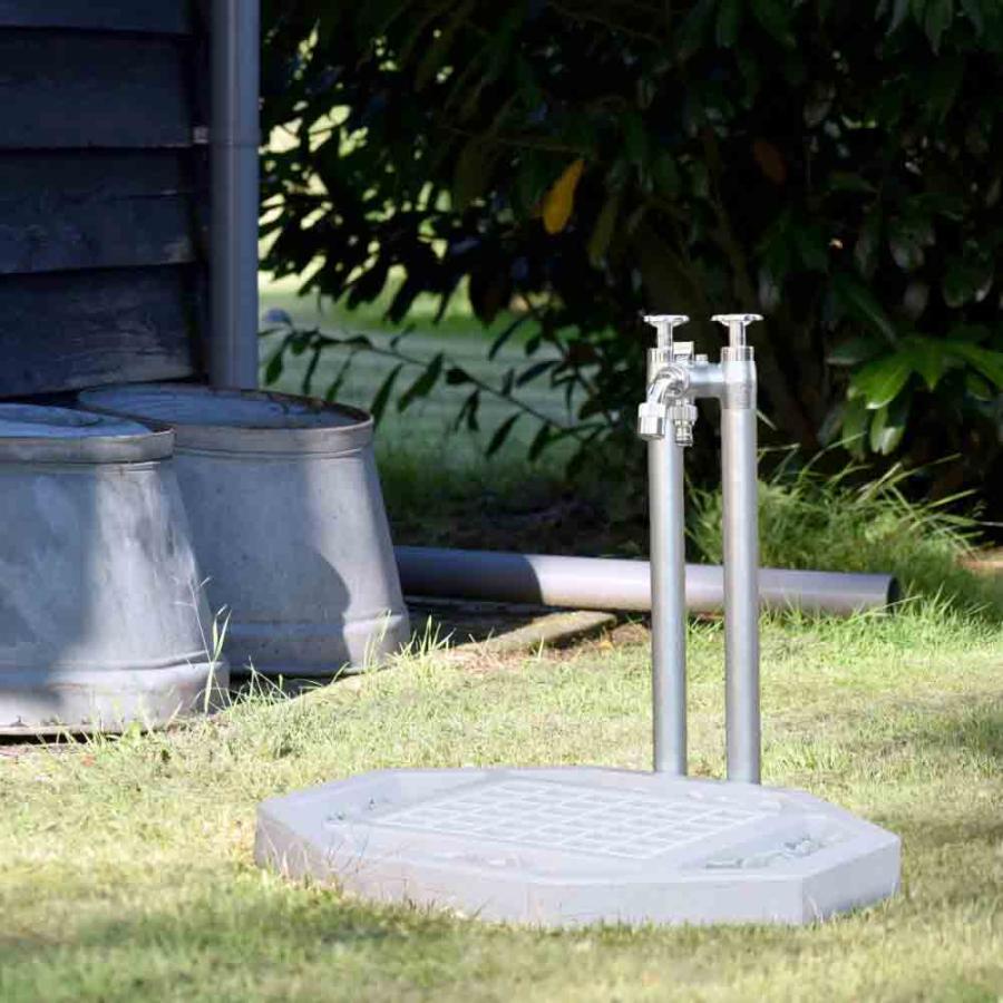 水生活製作所 2管式湯水混合水栓柱 ツインクルピラー ショートタイプ