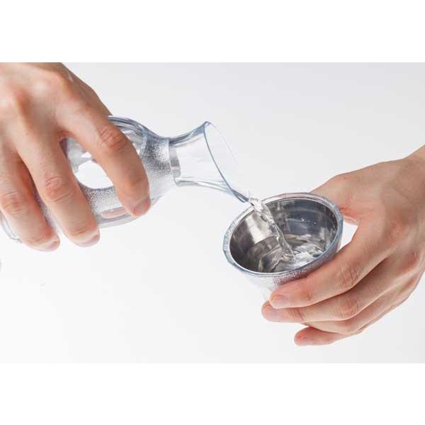 水生活製作所 美山銅器 ぐい呑み 若葉 グリーン 無料刻印 酒器