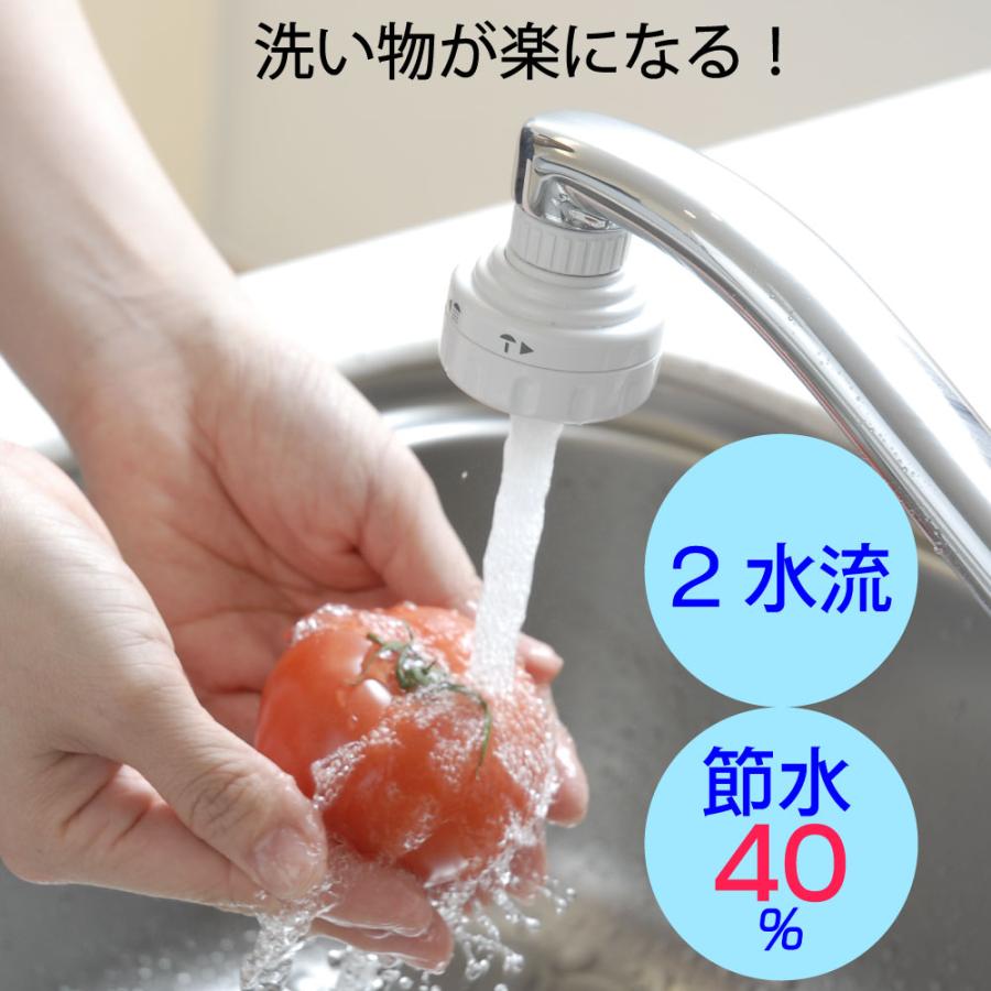 水生活製作所 節水キッチンシャワーII | 節水 コスパ おしゃれ 北欧