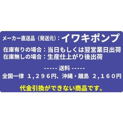 イワキポンプ　ピストン式エアーポンプ　PAP型　PAP-P34MC｜mizu-syori｜02
