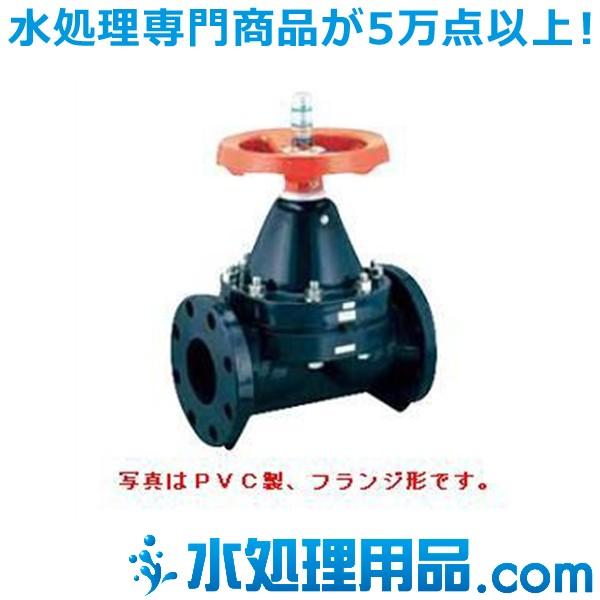 【楽天市場】 水処理用品ドットコムエスロン　ダイヤフラムバルブ　ねじ式　PVDF製　40A　DFPK40