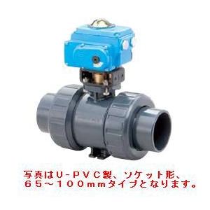 【値下げ・名盤】 旭有機材工業　ボールバルブ21型　ねじ込み形　電動式T型　PVDF製　Oリング材質：EPDM　20A　A21TFEN0200C 【1584964021】(56681円)