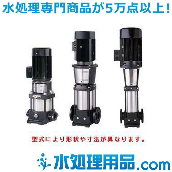 ツルミポンプ　立形多段うず巻インラインポンプ　TCR型　50Hz　32mm　TCR5-13(152502円)