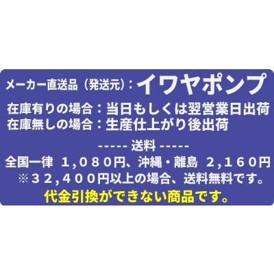 イワヤポンプ　深井戸用ポンプ　JP形　JPS-406-60｜mizu-syori｜04