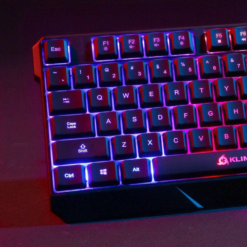 あす楽対応 Pc 静音キー 防水 ワイヤレスキーボード 英語配列 Wireless Chroma Klim Ps4 バックライト付きワイヤ Mac対応 その他キーボード アクセサリー Populationmalawi Org