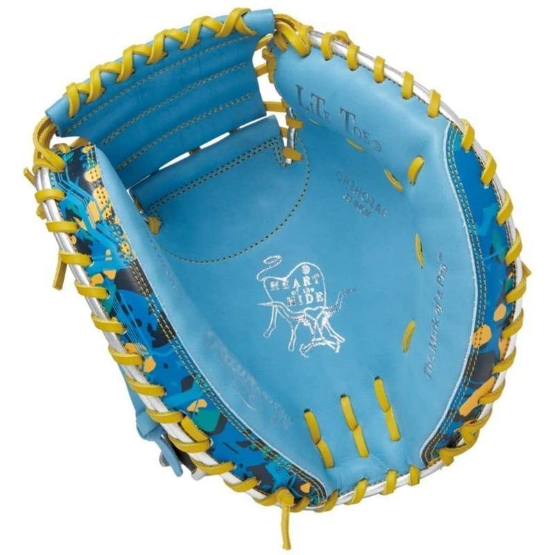 ローリングス(Rawlings) 野球 大人用 軟式 HOH? CRUSH THE STONE キャッチャーミット サイズ 33 GR2HO サイズ Rawlings 野球 大人用 軟式 HOH CRUSH THE STONE キャッチャーミット GR2HO ミットサイズ inch hand throw