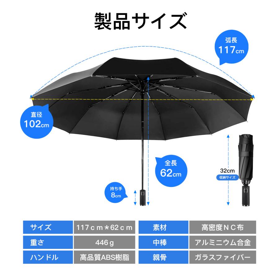 耐風強化】 折りたたみ傘 自動開閉 10本骨 逆さ傘 おりたたみ傘 耐風強化】 折りたたみ傘 自動開閉 10本骨 逆さ傘 おりたたみ傘