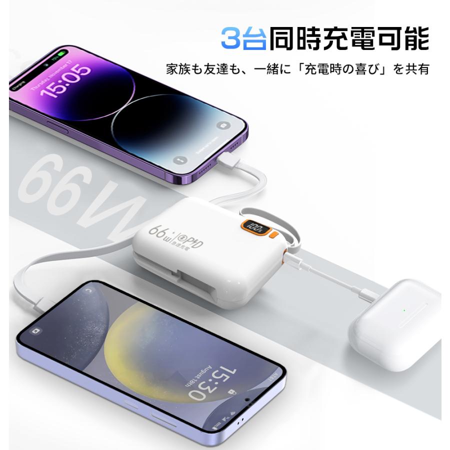新作登場・期間限定セール】 モバイルバッテリー 軽量 10000mAh 大容量
