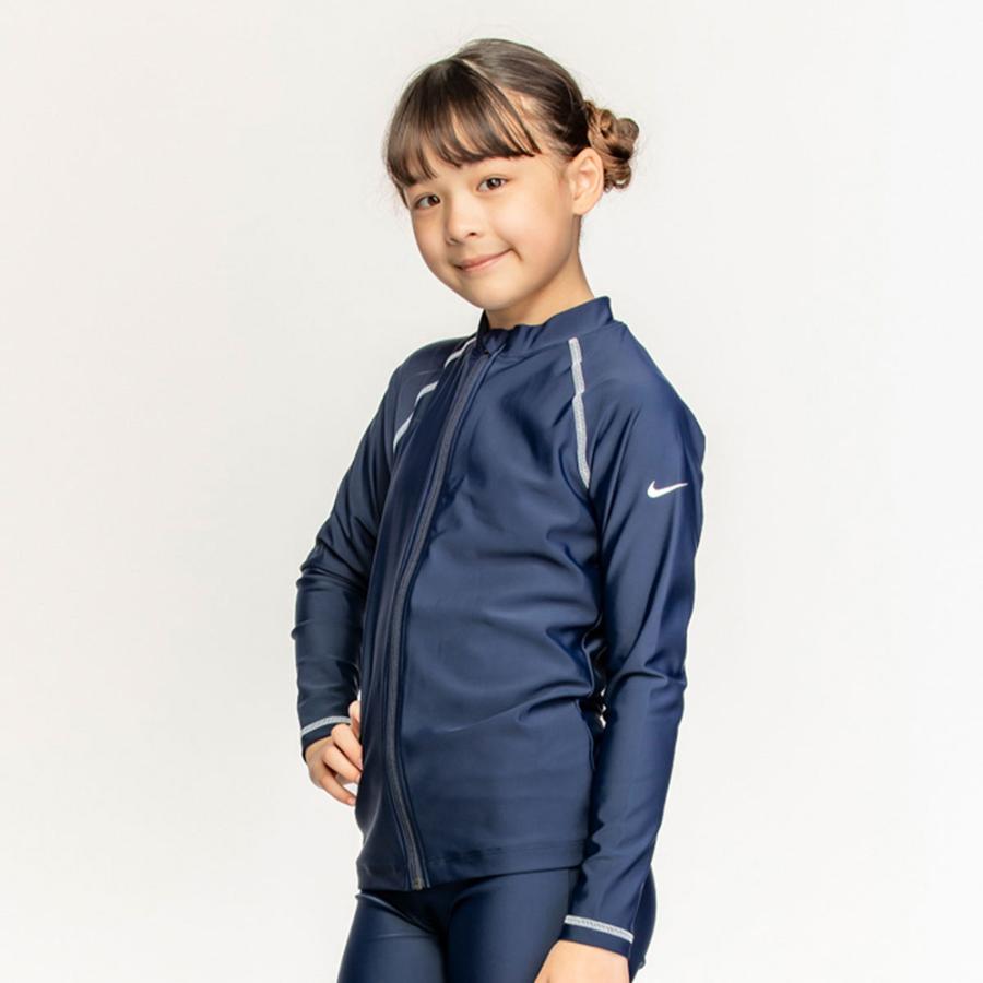 NIKE（ナイキ） ジュニア水着 女の子 フィットネス水着 ラッシュガード