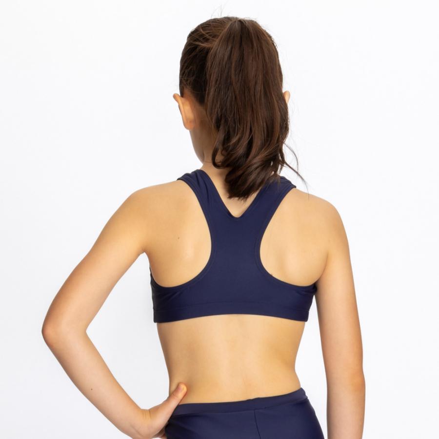 NIKE（ナイキ） ジュニア水着 女の子 フィットネス水着 トップス／ブラ