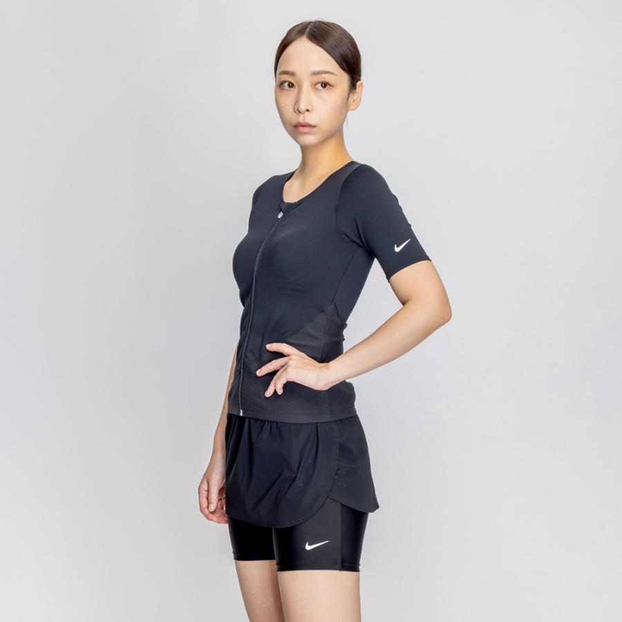 NIKE（ナイキ） 袖付きレディース フィットネス水着 セパレート