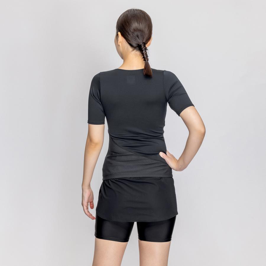 NIKE（ナイキ） 袖付きレディース フィットネス水着 セパレート