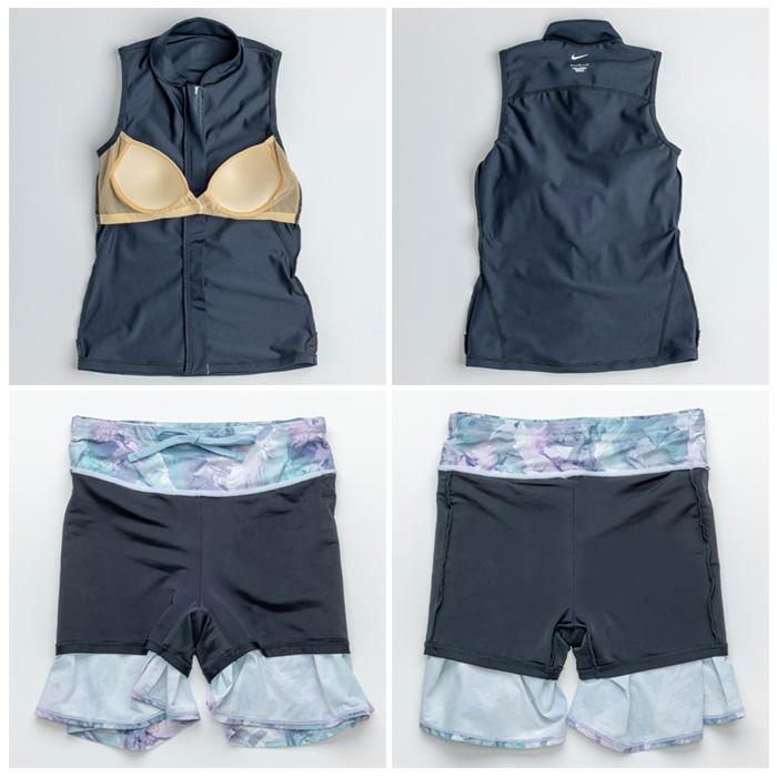 NIKE（ナイキ） レディース フィットネス水着 セパレート／フルジップ