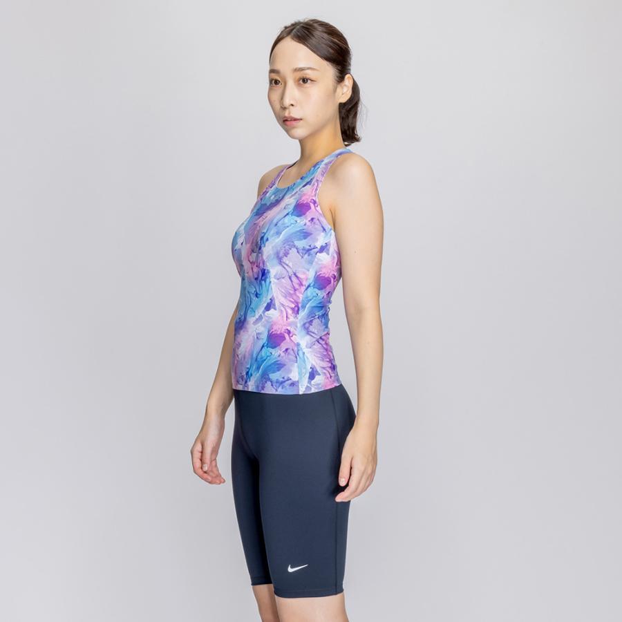 【美品】NIKE フィットネス　水着　M 紫　セパレート　スポーツ水着 NIKE（ナイキ） レディース フィットネス水着 セパレート 女性