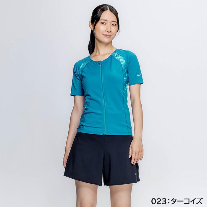NIKE（ナイキ） レディース フィットネス水着 袖付きセパレート