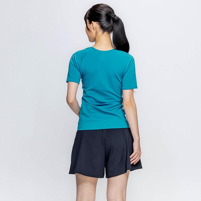NIKE（ナイキ） レディース フィットネス水着 袖付きセパレート