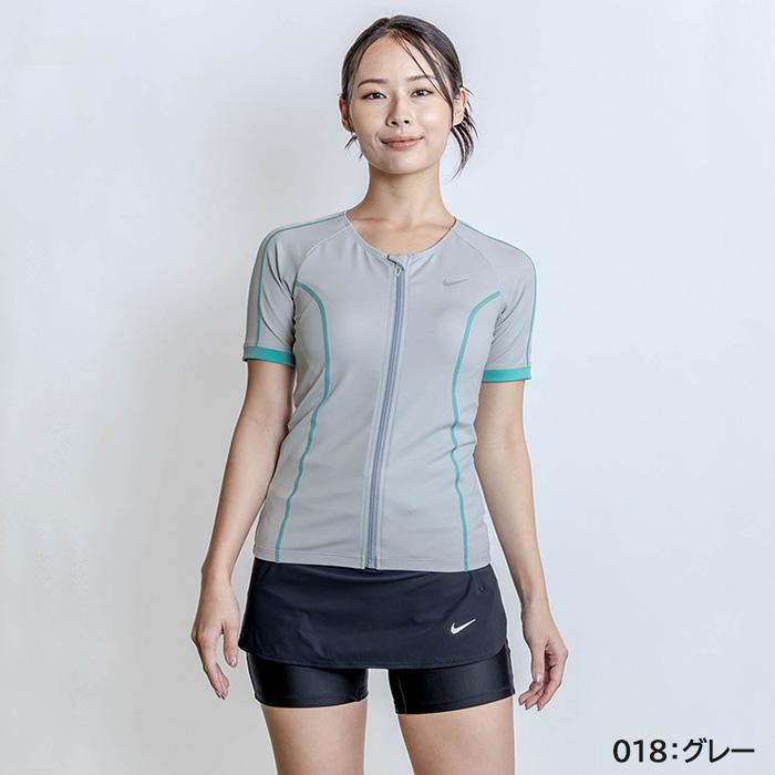NIKE（ナイキ） レディース フィットネス水着 袖付きセパレート