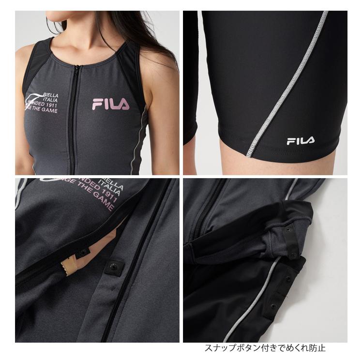 FILA（フィラ） レディース フィットネス水着 セパレート／フルジップ