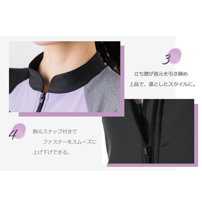 mihoro style（ミホロスタイル） レディース フィットネス水着 袖付き