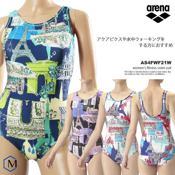 アリーナ Nux Oサイズ アリーナ（arena） レディース フィットネス水着 ワンピース [NKPS_NO