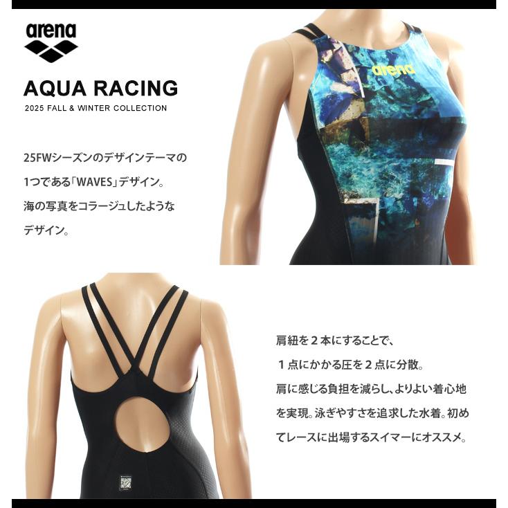アリーナ（arena） FINA承認 レディース 競泳水着 AS5FRC56L : 水泳