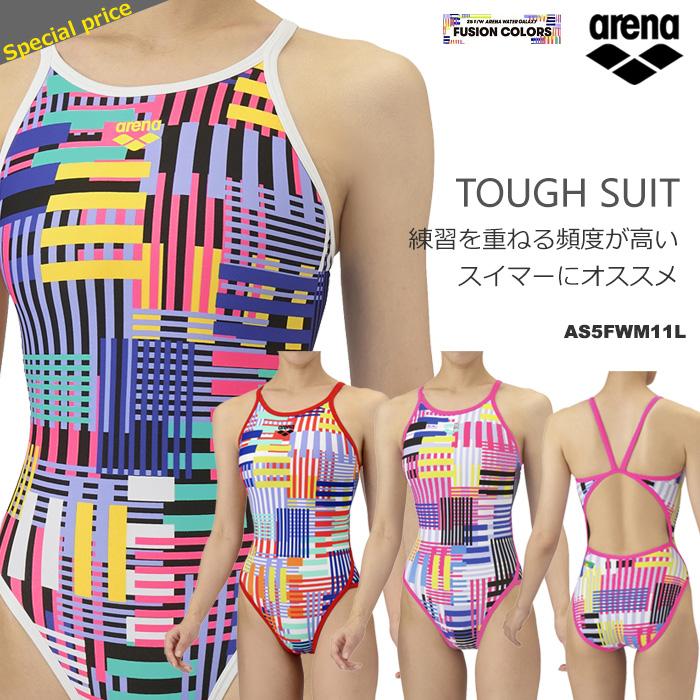 アリーナ（arena） レディース 競泳練習用水着 AS5FWM11L : 水泳専門店