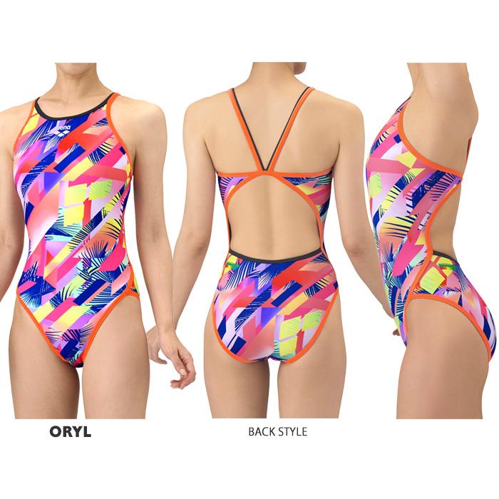 アリーナ（arena） レディース 競泳練習用水着 AS5FWM25L : 水泳専門店