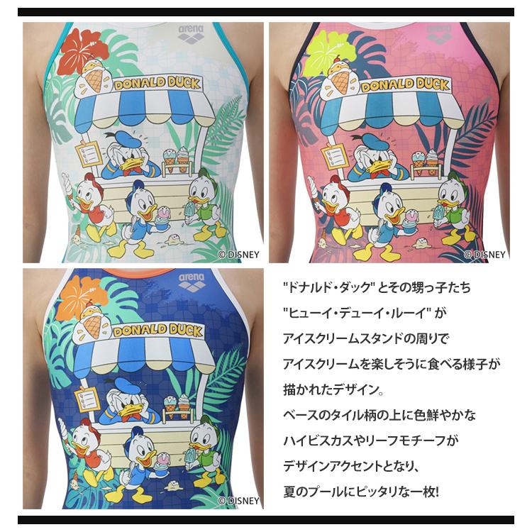 アリーナ（arena） ジュニア水着 女子 競泳練習用水着 DISNEY