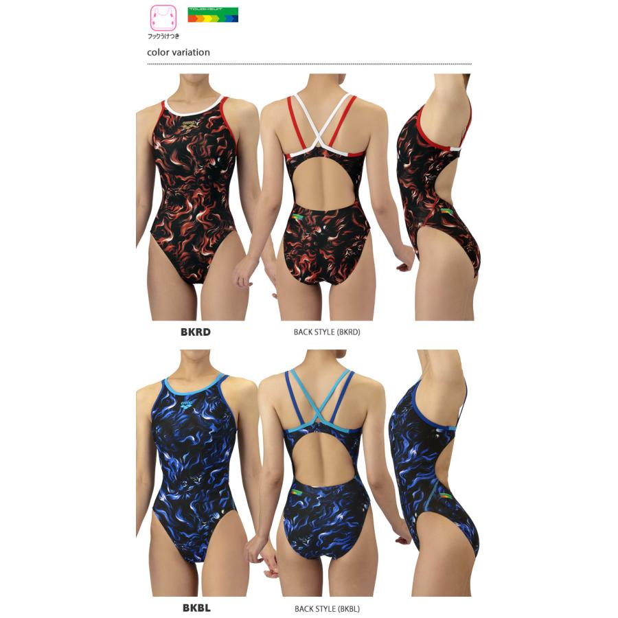 あみゆか アリーナ 水着 2着 アリーナ arena レディース 競泳水着 WA承認 ハーフスパッツ