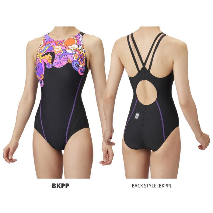 アリーナ FINA承認 レディース 競泳水着 arena AS5SRC56L : 水泳