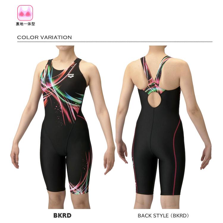 アリーナ レディース レーシングフィットネス水着