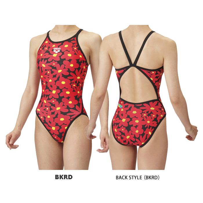 Arena練習用水着 Mサイズ 花柄 アリーナ フィットネス水着 レディース セパレート Lサイズ