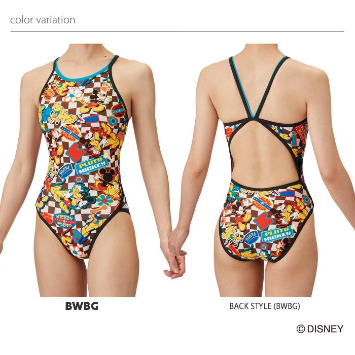 アリーナ（arena） ジュニア水着 女子 競泳練習用水着 DISNEY