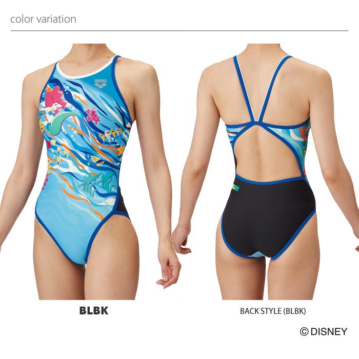 ディズニー アリーナ　スポーツ用水着　値下げ アリーナ ジュニア水着 女子 競泳練習用水着 arena DISNEY