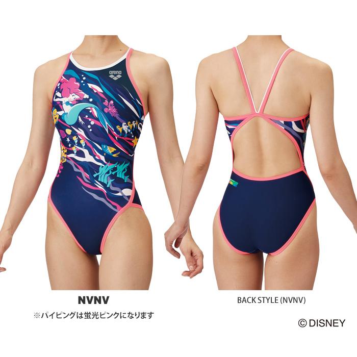 アリーナ（arena） レディース 競泳練習用水着 DISNEY ディズニー