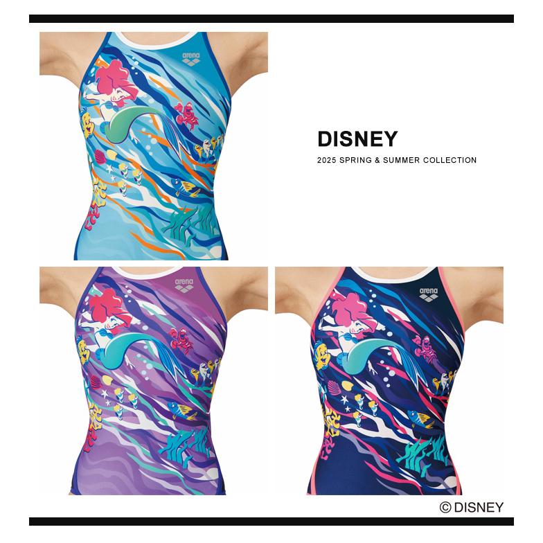 アリーナ レディース 競泳練習用水着 arena DISNEY ディズニー