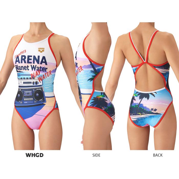 arena タフスーツ レディース Mサイズ 2026春夏新作 美品 アリーナ（arena） レディース 競泳練習用水着 2026年/秋冬新作