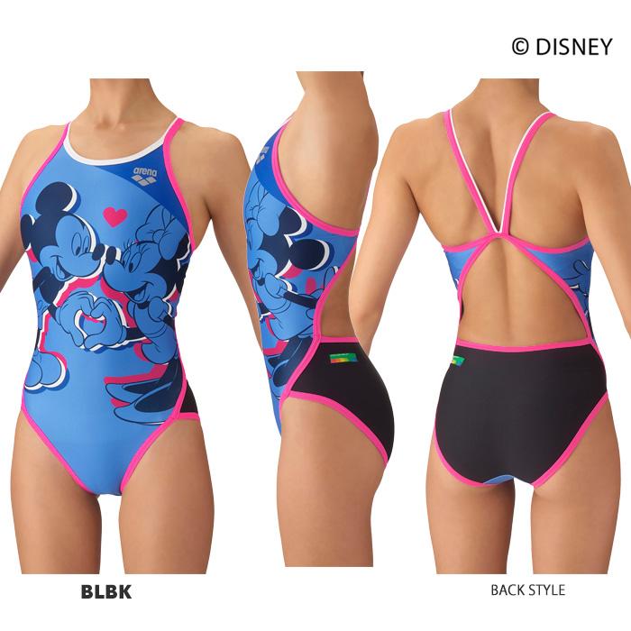 アリーナ（arena） ジュニア水着 女子 競泳練習用水着 DISNEY