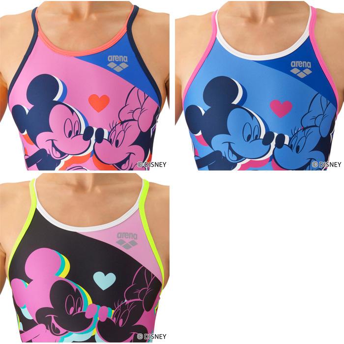 アリーナ（arena） ジュニア水着 女子 競泳練習用水着 DISNEY