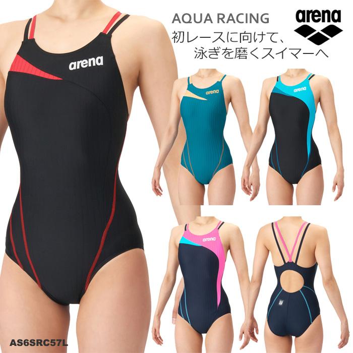 アリーナ（arena） FINA承認 レディース 競泳水着 AS6SRC57L : 水泳