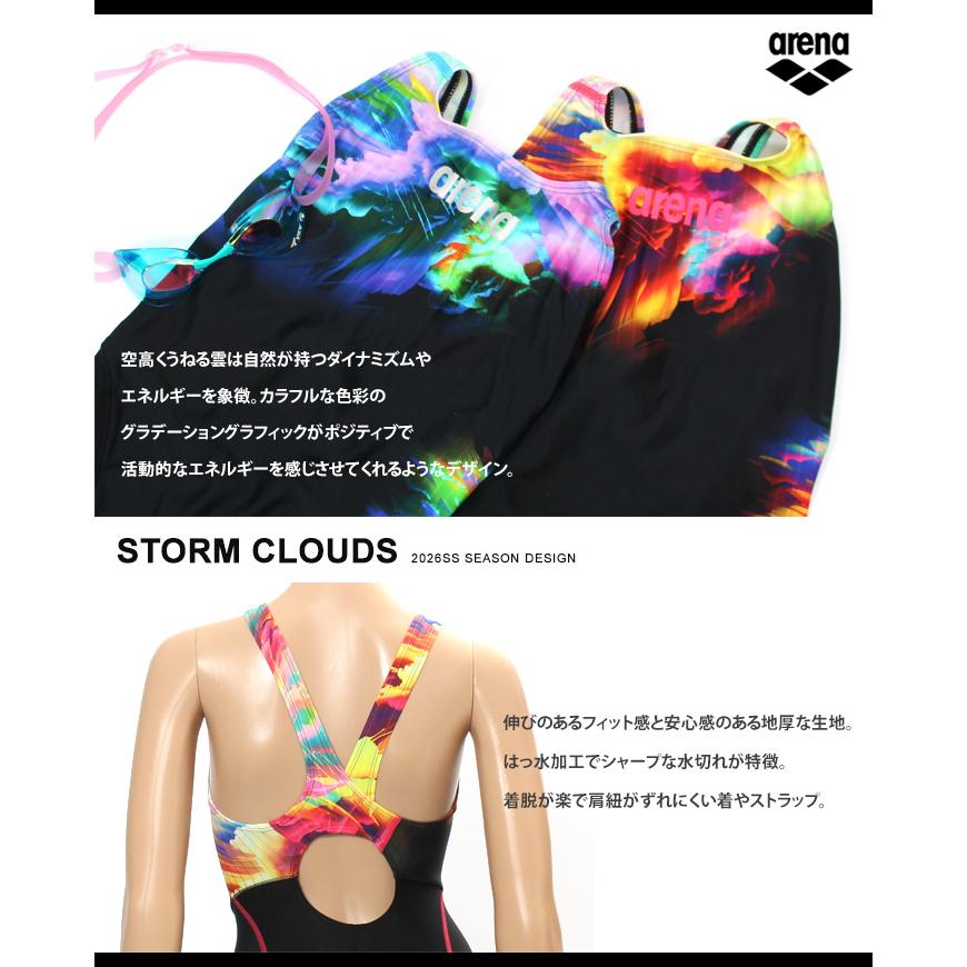 アリーナ（arena） FINA承認 レディース 競泳水着 女性 AS6SRC70L
