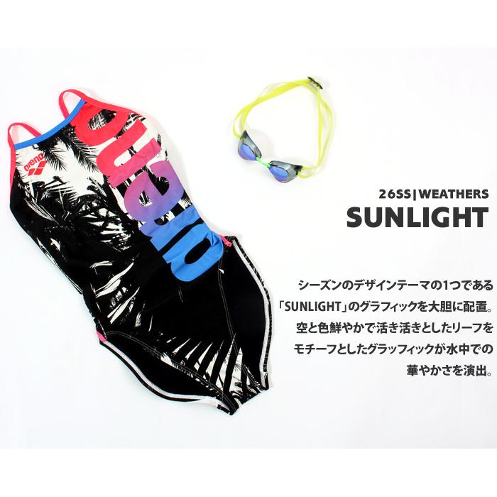 アリーナ（arena） レディース 競泳練習用水着 AS6SWM21L : 水泳専門店