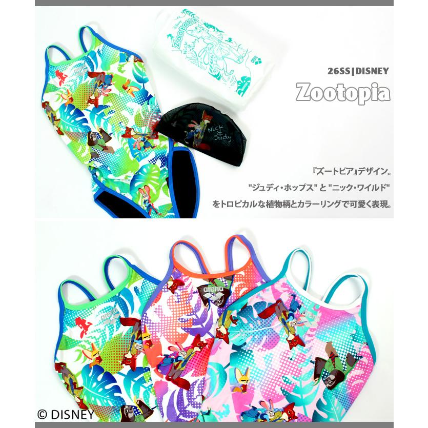 アリーナ（arena） レディース 競泳練習用水着 DISNEY ディズニー