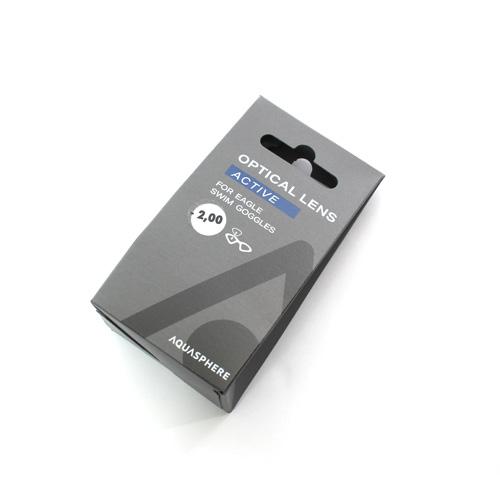 メル55765専用 AQUASPHERE（アクアスフィア） （在庫限り）イーグル専用 度付きレンズ